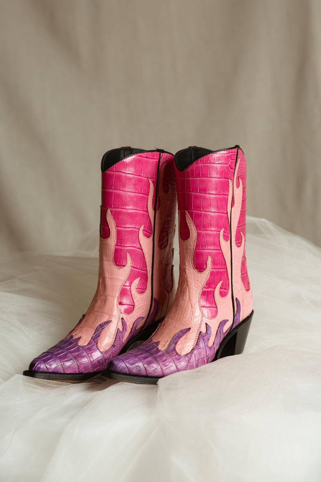 Handmade western style boots 