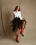 Lifestyle: styling red ostrich western boots on the street
