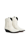 Side view, Cliff Creek luxury lizard western boots