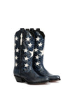 Stars in the Sky designer cowboy boots with hand-stitched star pattern – Rockies Rebels